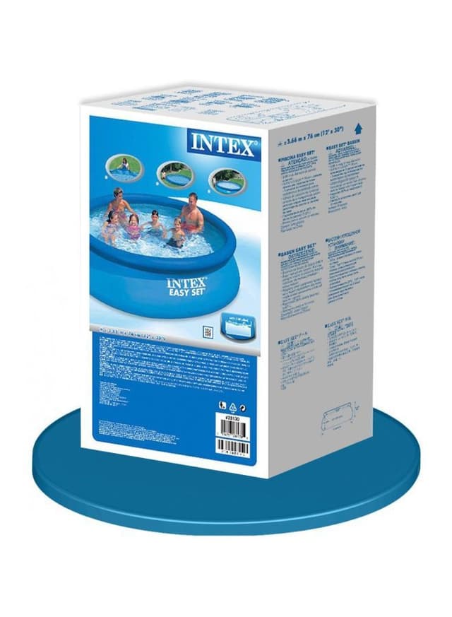 INTEX Easy Set Inflatable Pool With Filter Pump