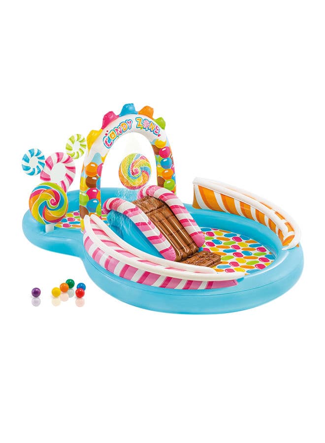 INTEX Candy Zone Inflatable Play Pool 2.95x1.91x1.30meter