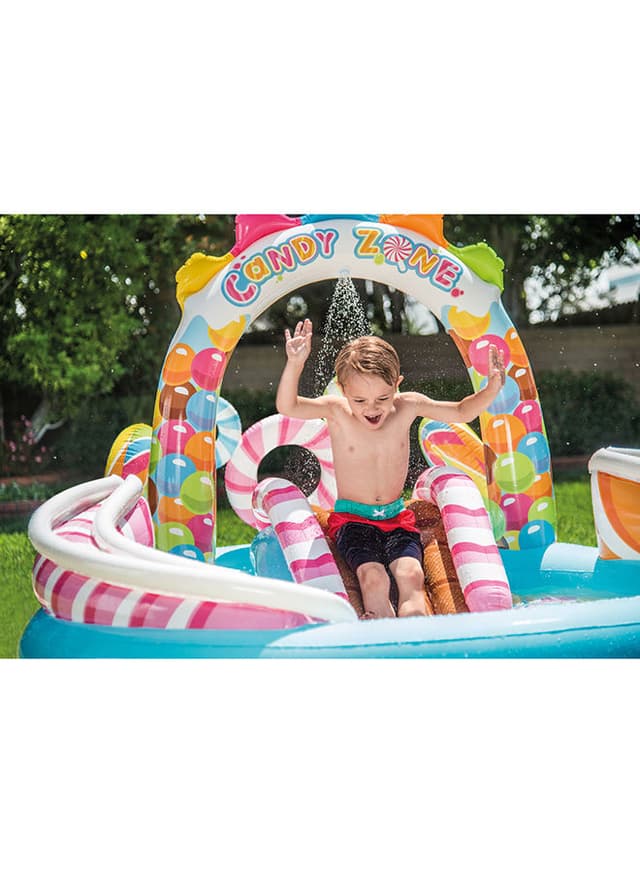 INTEX Candy Zone Inflatable Play Pool 2.95x1.91x1.30meter