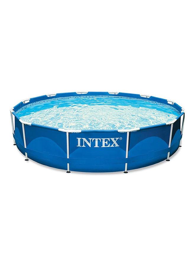 مسبح بإطار معدني | Intex Rounded Swimming Pool