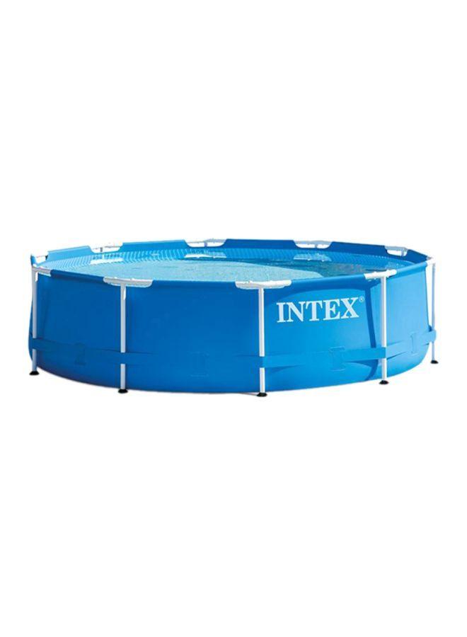 مسبح بإطار معدني مع مضخة فلتر بأبعاد 305x76.2سم | Intex Framed Pool With Filter Pump