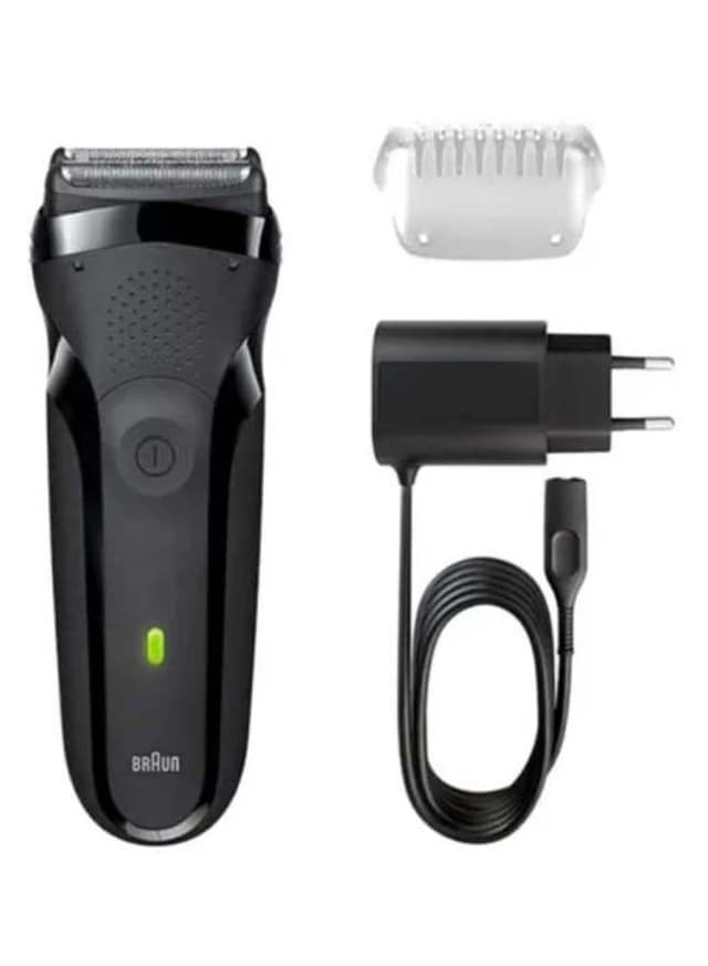 ماكينة حلاقة كهربائية ( للرجال ) - أسود BRAUN - Rechargeable Wet And Dry Electric Shaver Series 3