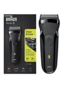 ماكينة حلاقة كهربائية ( للرجال ) - أسود BRAUN - Rechargeable Wet And Dry Electric Shaver Series 3