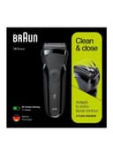 ماكينة حلاقة كهربائية ( للرجال ) - أسود BRAUN - Rechargeable Wet And Dry Electric Shaver Series 3