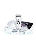 براون لازالة الشعر ( قابل للشحن ) - اسود / ابيض BRAUN - Silk Epil Wet And Dry Electric Epilator