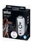 براون لازالة الشعر ( قابل للشحن ) - اسود / ابيض BRAUN - Silk Epil Wet And Dry Electric Epilator