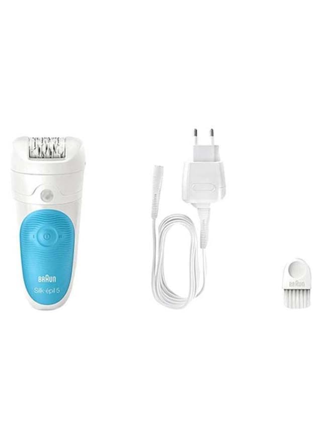BRAUN Silk Epil Wet And Dry Epilator Kit White/Blue