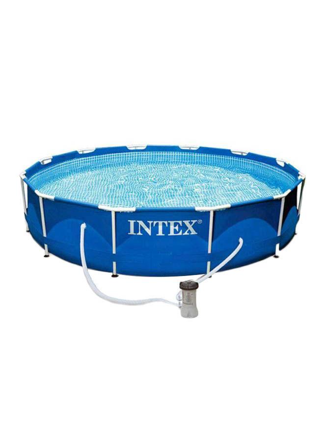 مسبح بإطار معدني 305x76 سم| Intex Round Shaped Swimming Pool