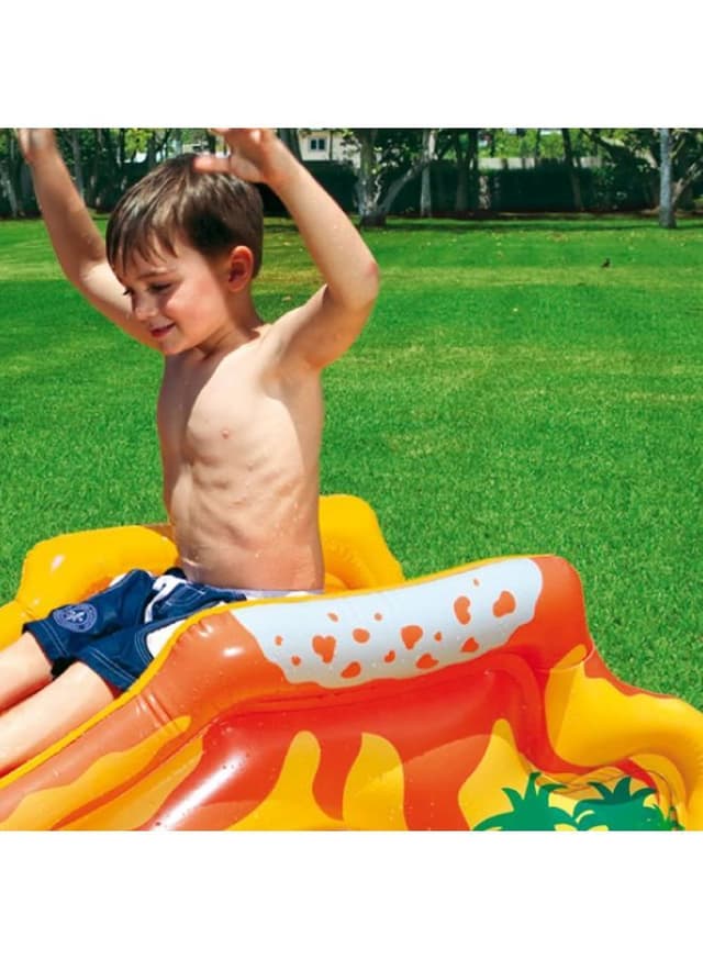 INTEX Dinosaur Play Center Inflatable Swimming Pool 57444EP 98.03x75.2x42.9cm