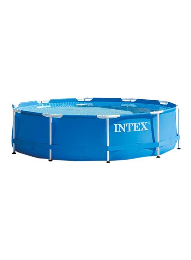 مسبح بإطار معدني مع مضخة فلتر بأبعاد 305x76.2سم | Intex Metal Frame Pool Set