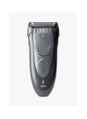 مكينة حلاقة براون رطب وجاف قابلة للشحن رمادي وأزرق BRAUN Grey/Blue Rechargeable Wet And Dry Face Shaver
