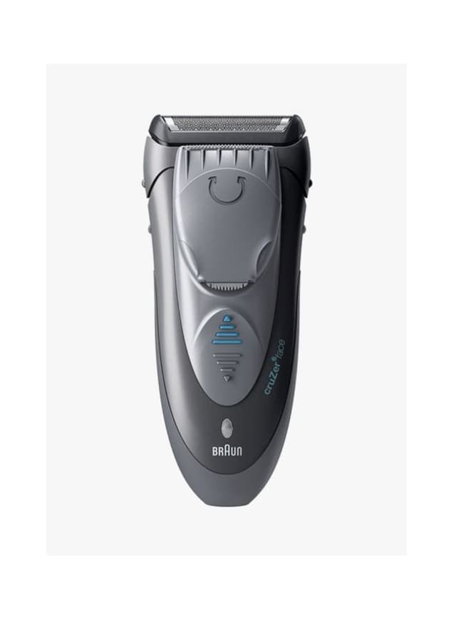 مكينة حلاقة براون رطب وجاف قابلة للشحن رمادي وأزرق BRAUN Grey/Blue Rechargeable Wet And Dry Face Shaver