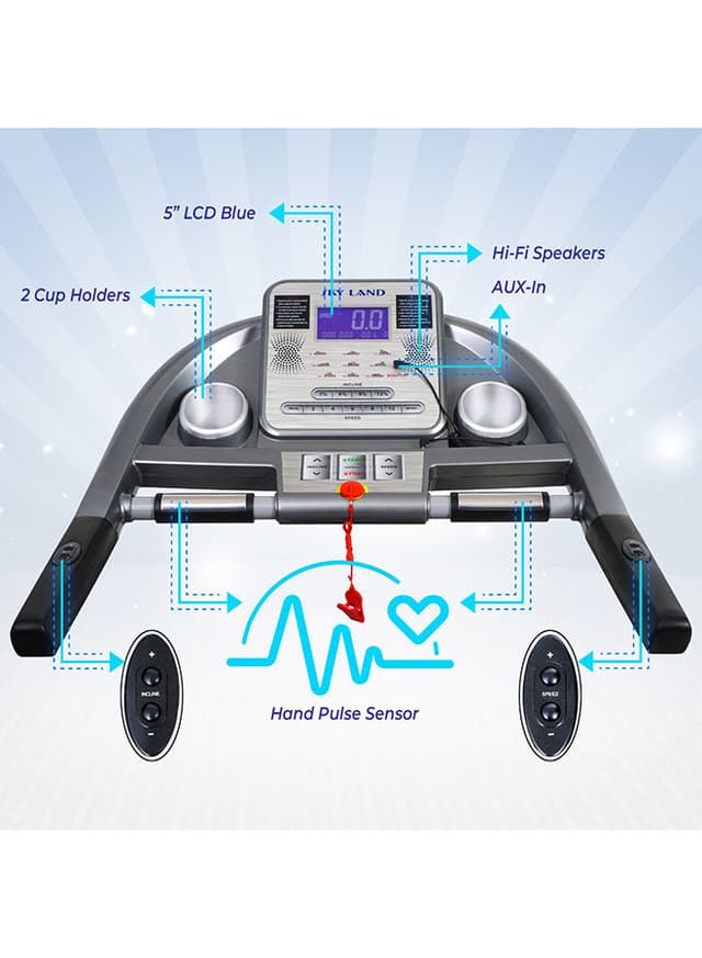 SkyLand Motorized Treadmill With Massager Belt EM-1244 178x75x132cm
