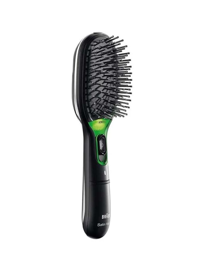فرشاة تصفيف الشعر - اسود BRAUN - Satin Hair Lontec Brush