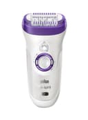 BRAUN Silk Epil Epilator With Facial Cleanser White/Purple