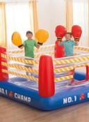 INTEX Jump O Lene Inflatable Bouncer Boxing Ring 89x89x43inch - SW1hZ2U6MjUzMTU0