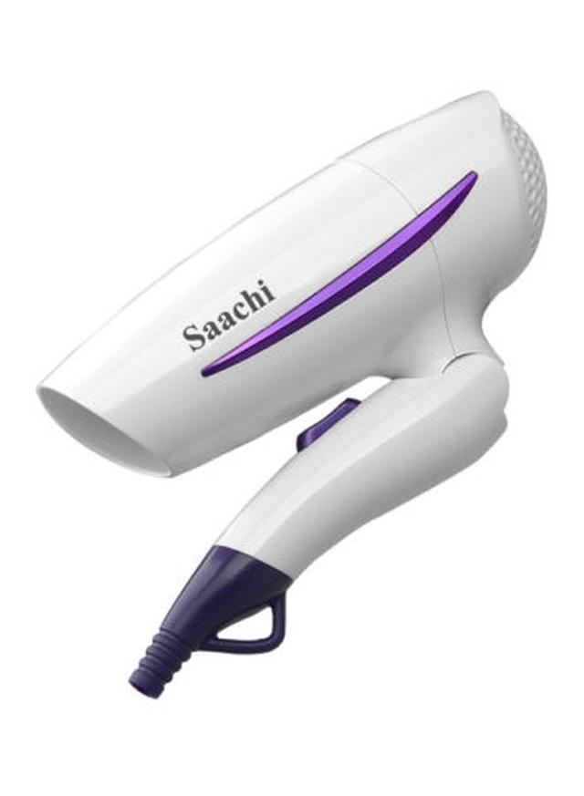 Saachi Hair Dryer White/Purple - SW1hZ2U6Mjc2MzQ3