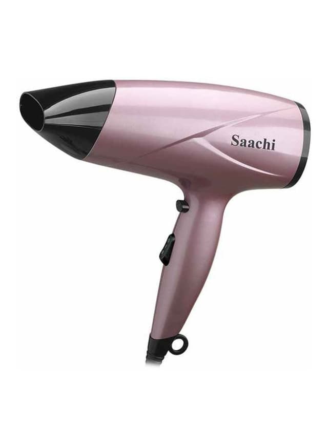 Saachi Professional Hair Dryer Light Pink/Black