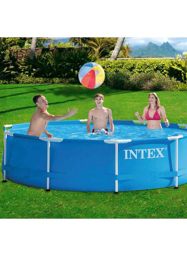 INTEX Metal Frame Pool Set 304.8x76.2cm - SW1hZ2U6MjQ0Nzgz