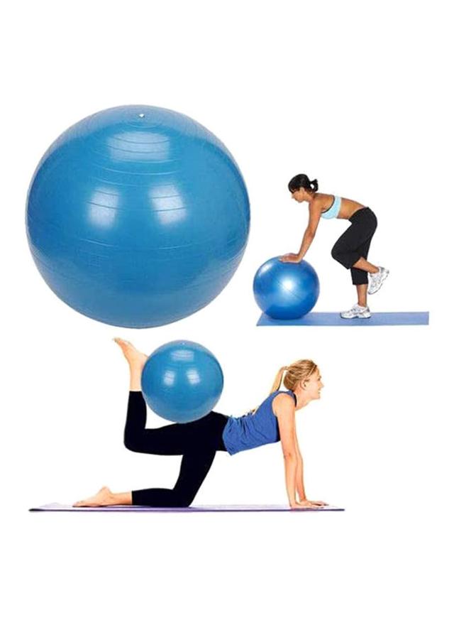 SkyLand Yoga Ball With Air Pump Blue/Yellow 75centimeter - SW1hZ2U6MjMzMTQ4