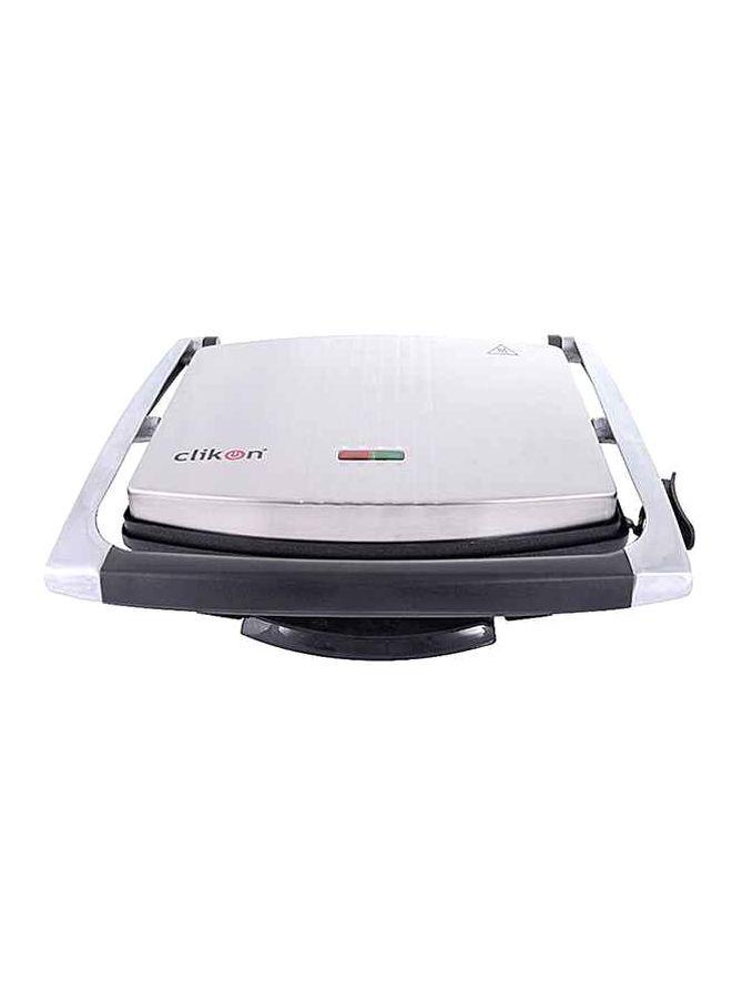 ClikOn Barbeque Contact Grill 2000 W CK2406 Silver/Black