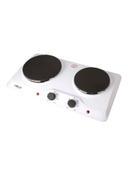 ClikOn Electric Corded Double Hot Plate Ck4353 White/Black - SW1hZ2U6MjU3ODg4