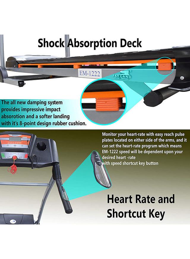 جهاز جري بسرعة 12 كم/س Motorized Treadmill - SkyLand - SW1hZ2U6MjM0ODY2