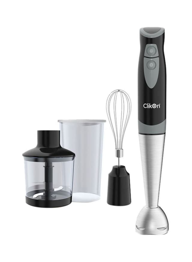 خلاط يدوي كهربائي مع مضرب يدوي وبقوة 350 واط Multi Function Hand Blender With Blender - Clikon