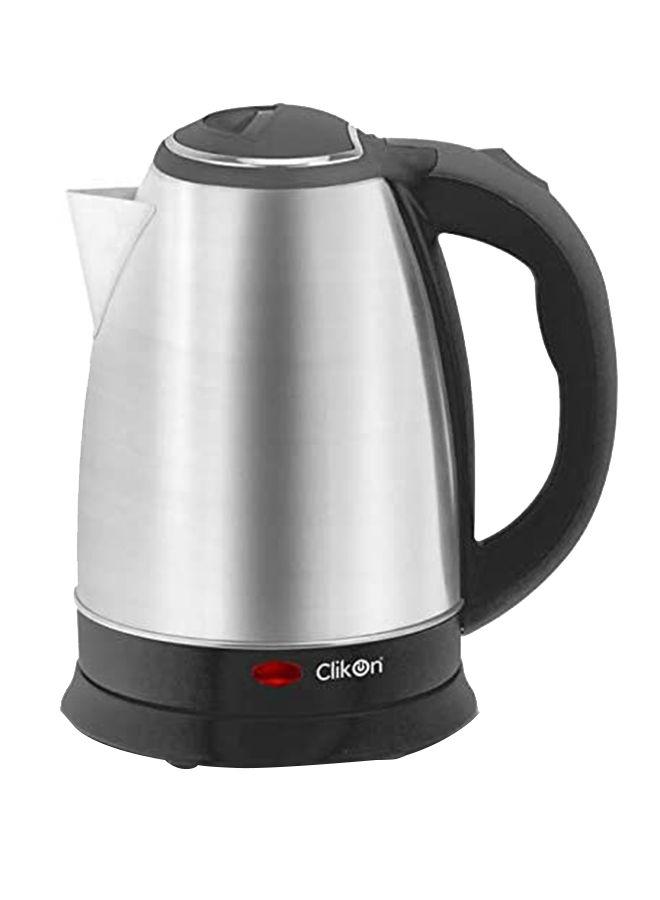 غلاية ماء كهربائية بسعة 1.8 لتر Stainless Steel Kettle - Clikon