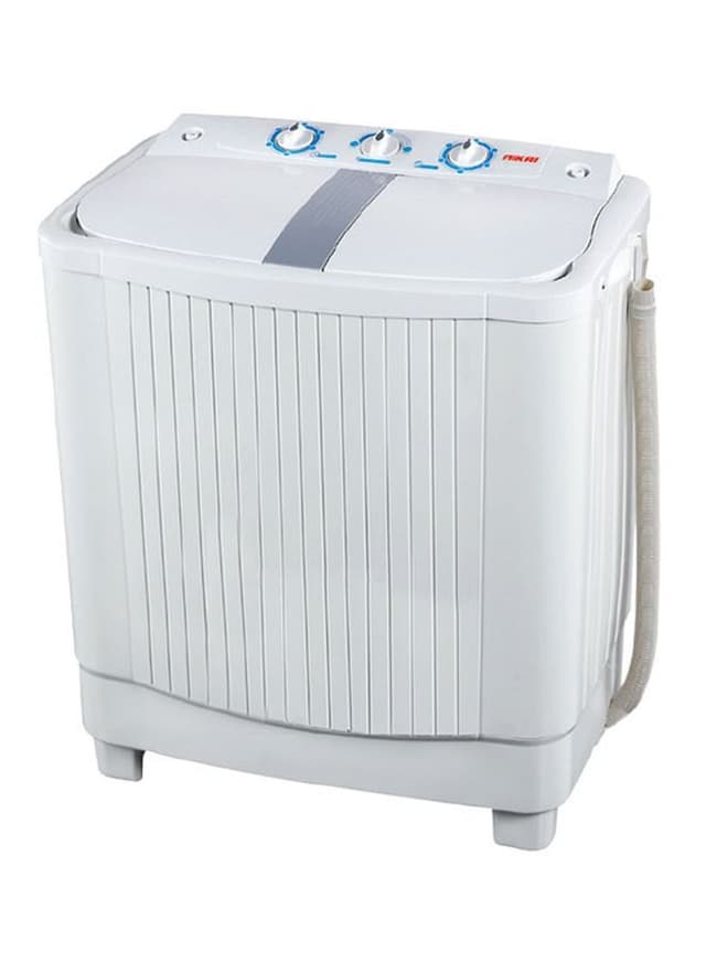 غسالة نصف أتوماتيكية حوضين بسعة 7 كجم Nikai - Washing Machine - 134595