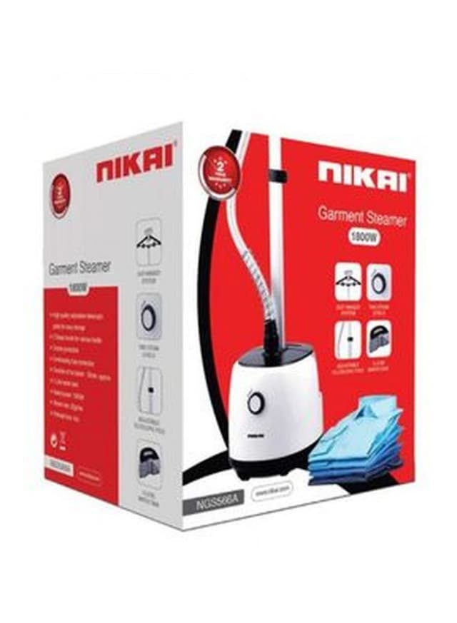 مكواة بخار بسعة 2 لتر وقوة 1800 واط Nikai - Garment Steamer - 138395