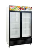 ثلاجة بابين زجاج 1200 لتر NOBEL - Upright Chiller - Double Door