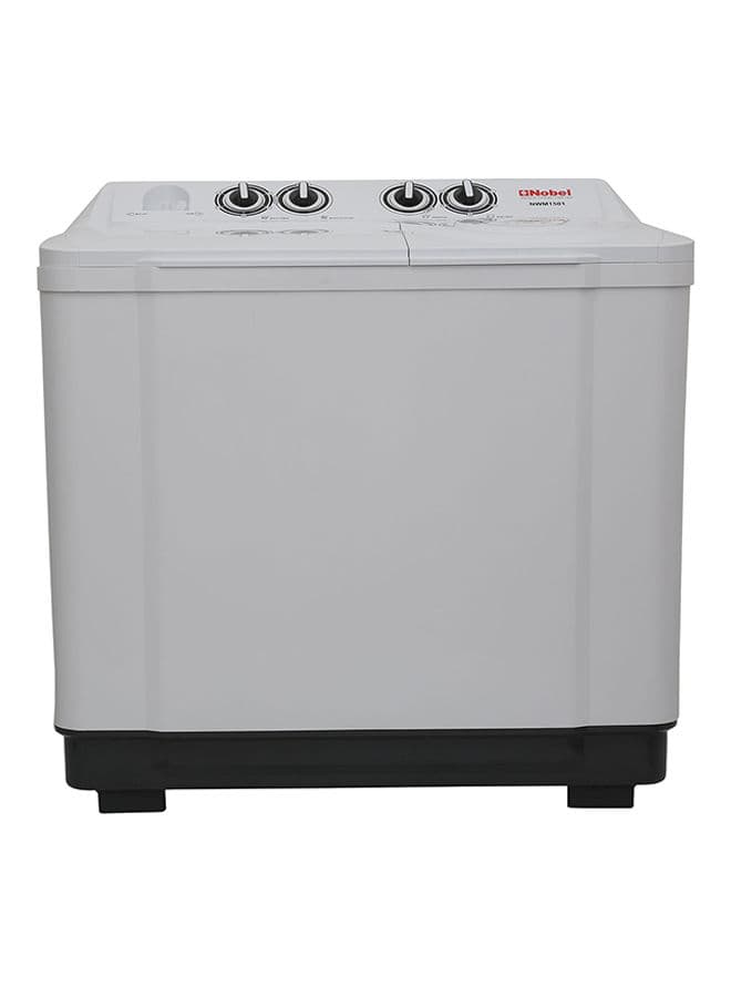 NOBEL Twin Tub Semi Auto Washer 15 kg NWM1501 White