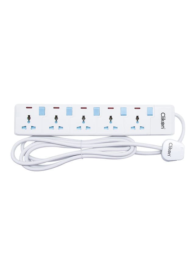 محول كهرباء 5 في 1 Extension Socket