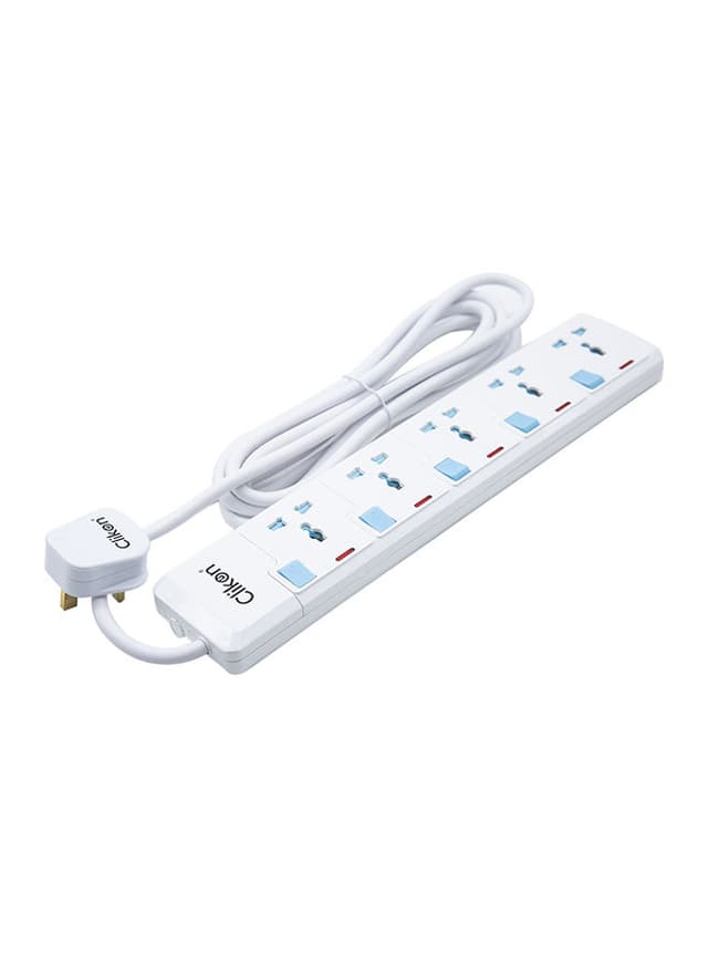 محول كهرباء 5 في 1 Extension Socket