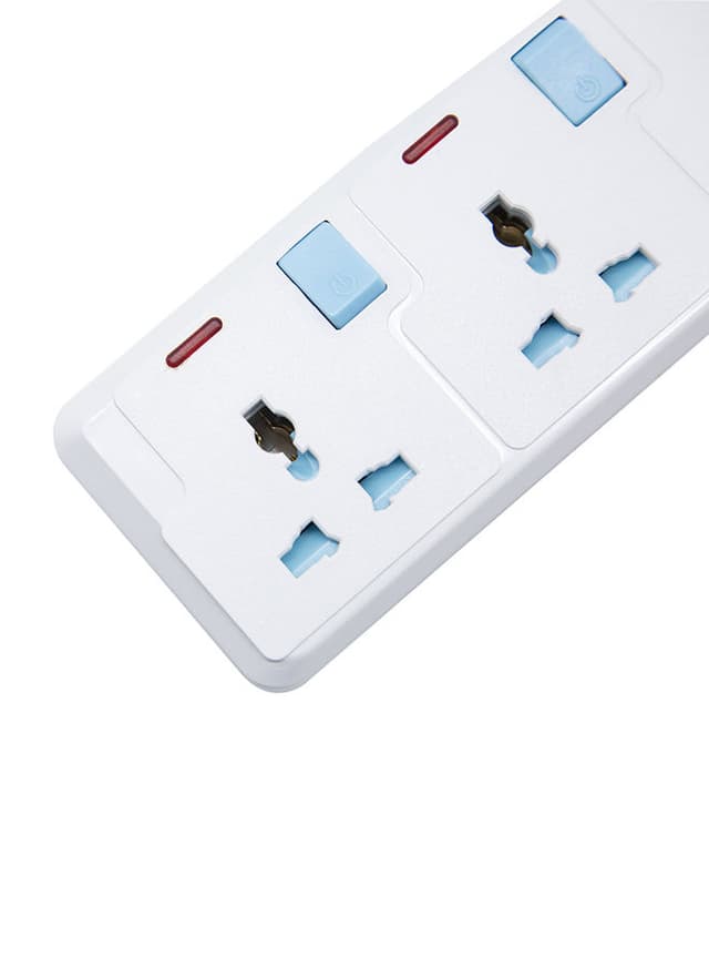 محول كهرباء 5 في 1 Extension Socket