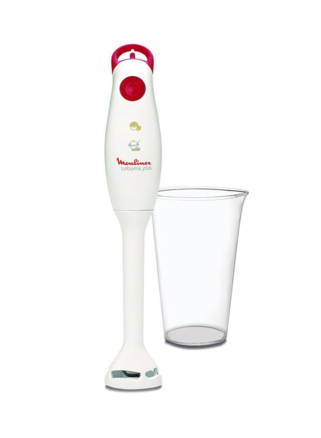 MOULINEX Turbomix Plus Mini Hand Blender 350W DD100141 White/Red