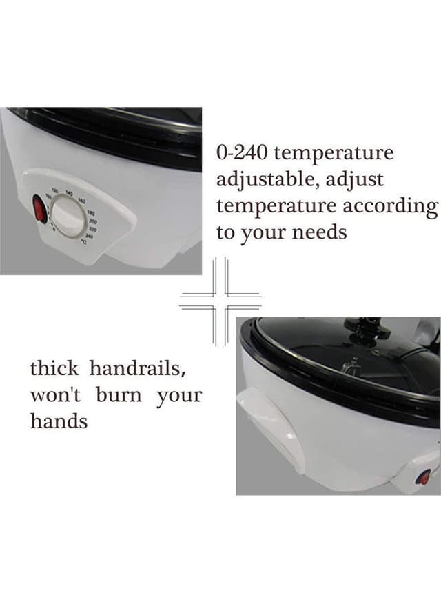 محمصة قهوة 1200 واط Saachi - Coffee Roaster