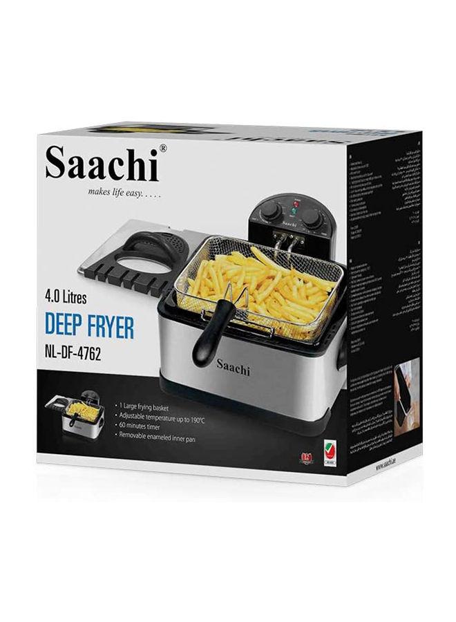 Saachi 4.0L Deep Fryer 2000W 4 l 2000 W NL DF 4762 ST Silver/Black