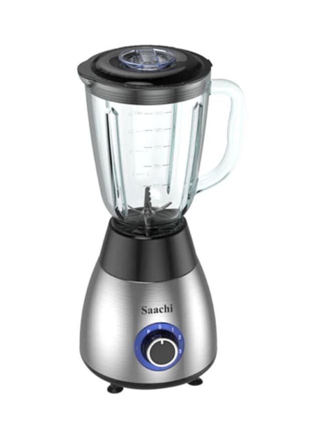Saachi 2 In 1 Blender And Grinder With Pulse Function 1.5 l 350 W NL BL 4391 BK Clear/Black/Silver