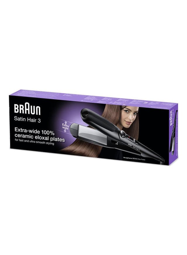 جهاز تمليس الشعر - أسود BRAUN - Satin Hair 3 Straightener St310 - 140219