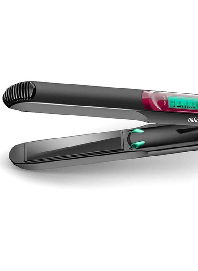BRAUN Satin Hair 7 Straightener Black/Burgundy 35.3 cmx5.2 cmx11cm