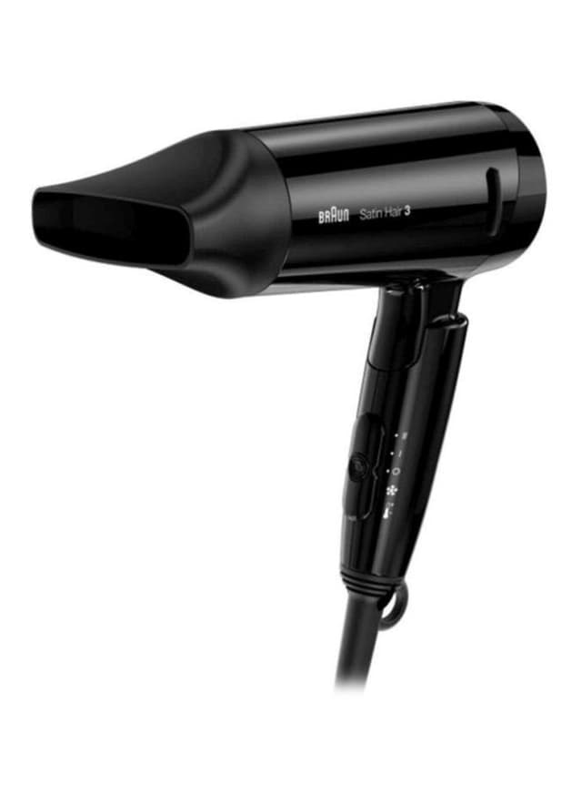 BRAUN Satin Hair 3 Hair Dryer Black 17.3 x 7.5 x 19.2centimeter