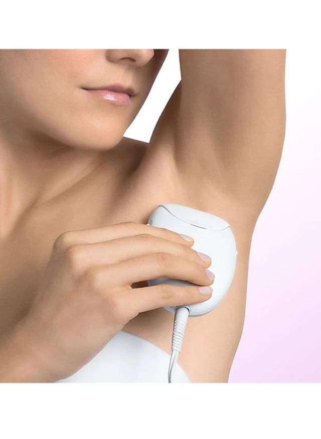 جهاز ازالة الشعر براون سيلك ابيل 3 3170 رأس تدليك دوار أبيض/أرجواني Braun White/Purple With Massage Cap Silk Epil Epilator 3 3170 Beauty Legs Epilator