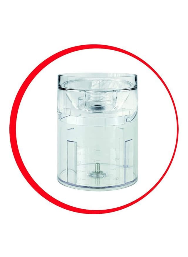 MOULINEX Chopper 4B Lades 500 W DJ450B27 White/Black/Clear