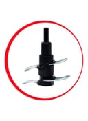 MOULINEX Chopper 4B Lades 500 W DJ450B27 White/Black/Clear