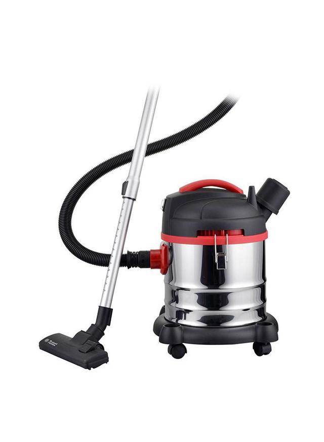 Russell Hobbs Wet And Dry Heavy Duty Vacuum Cleaner 20L 1400W SL602B Silver/Red - SW1hZ2U6MjQ5OTEy