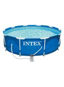 INTEX Metal Frame Pool Set 10Ft x 30In - SW1hZ2U6MjQ0NjUz