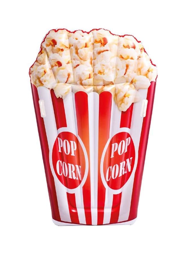 عوامة سباحة على شكل فوشار  INTEX Pop Corn Design Inflatable Pool Float