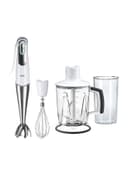 BRAUN Hand Blender 750 W MQ745 White/Silver/Clear